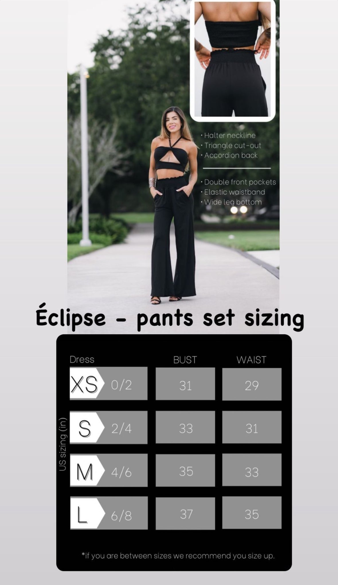Éclipse - Pants Set
