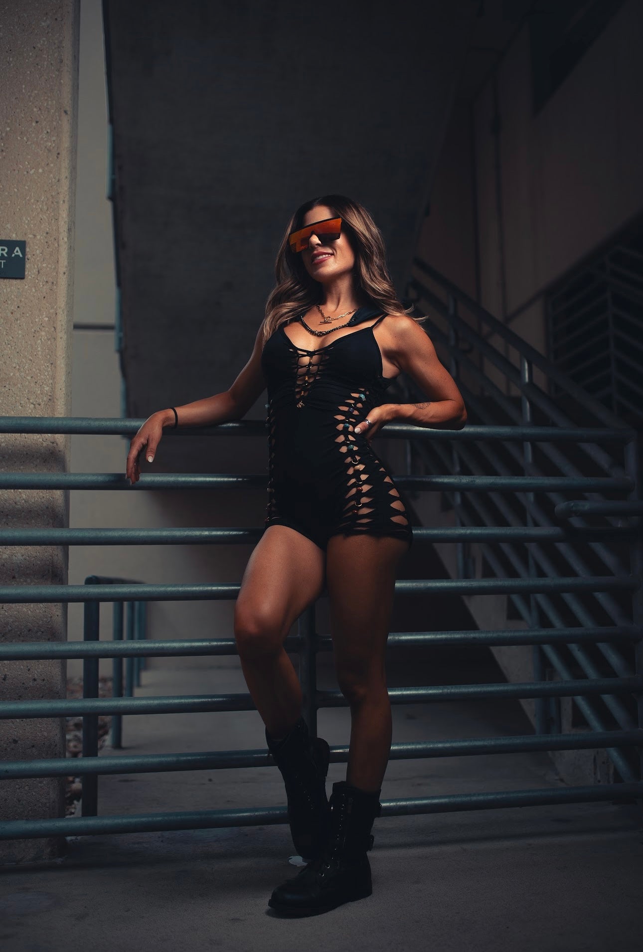 Divine Alignment Slit Weave Bodysuit- PRESALE