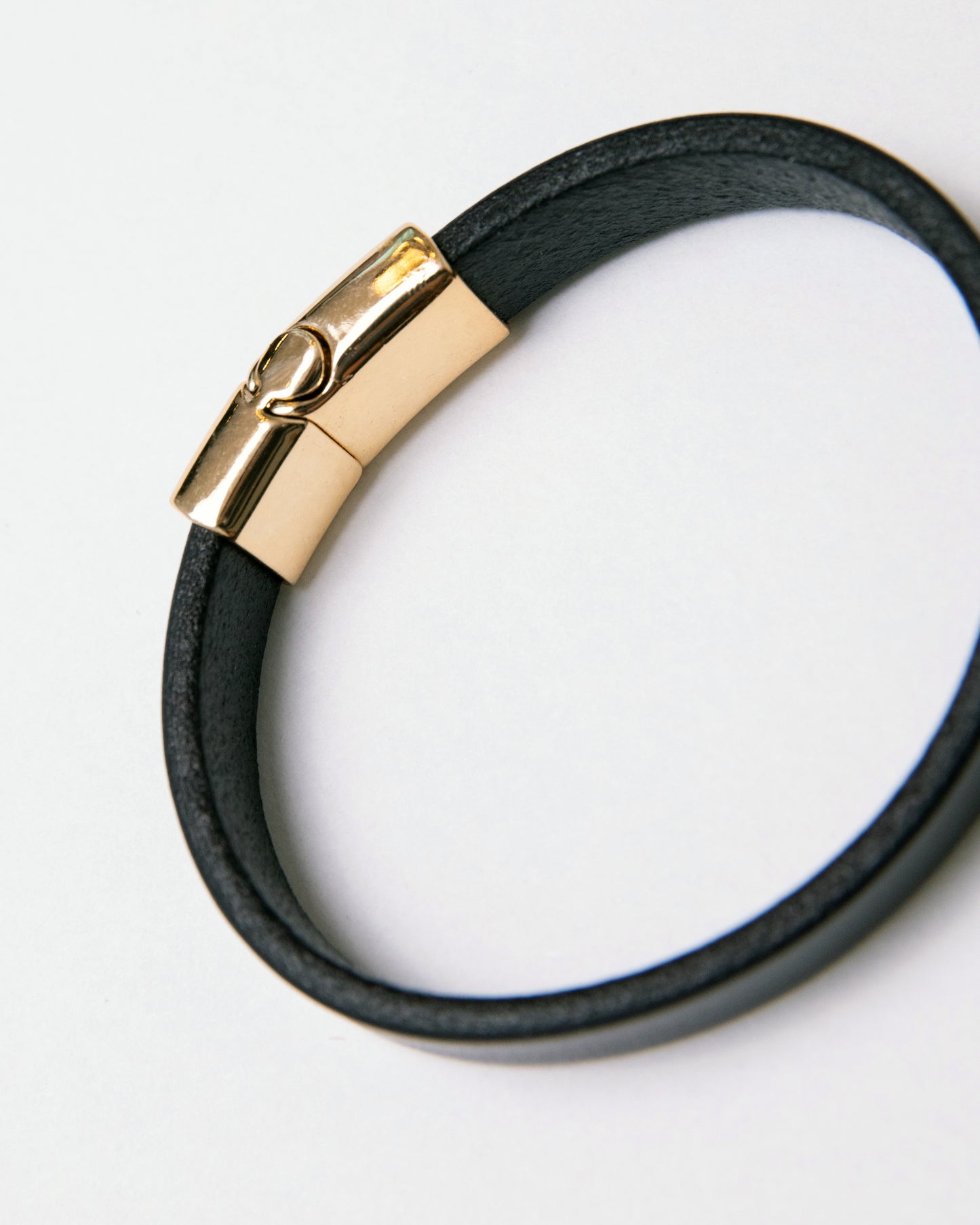 Men's Soleil Leather Band | Onyx
