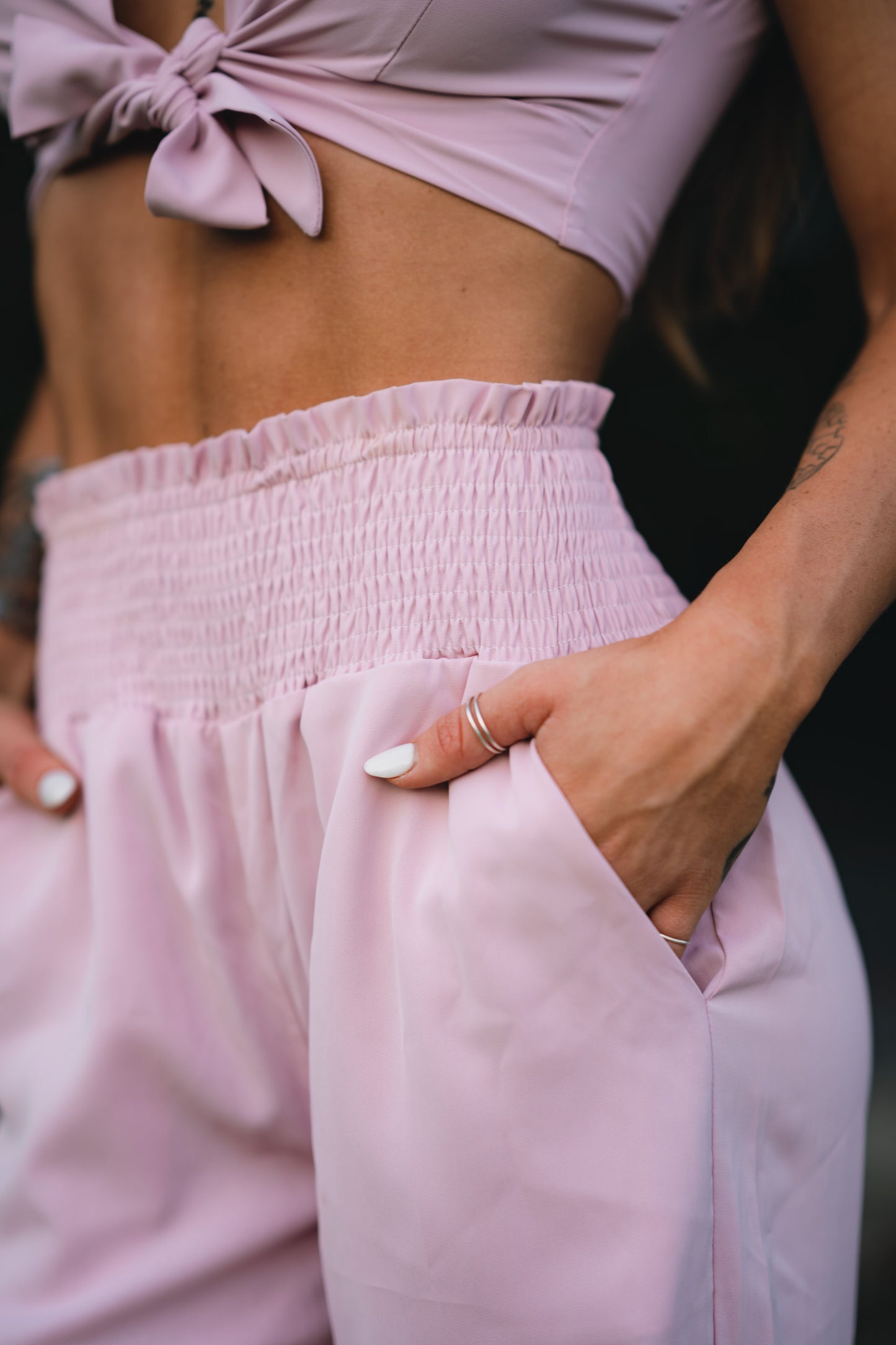 Champagne Rosé - Pants Set