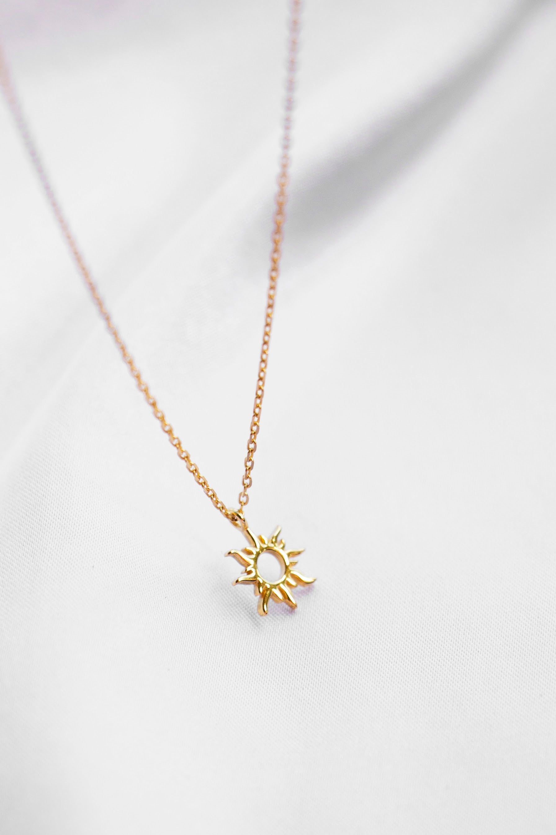 Tangled Sun Necklace 