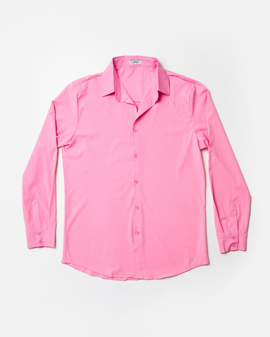 Chemise Couleur Rose Pale