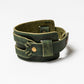 Men's Leather Boho Bracelet | Army Green