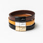 Men's Soleil Leather Band | Mocha
