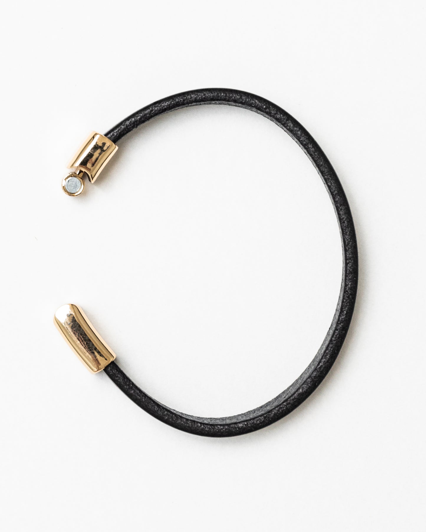 Men's Soleil Leather Band | Onyx