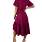Spring Midi Dress | Framboise