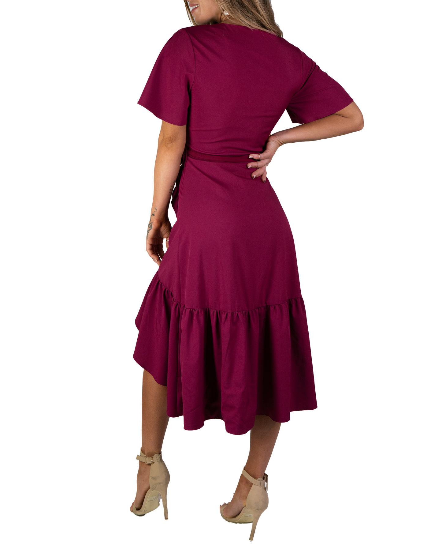 Spring Midi Dress | Framboise