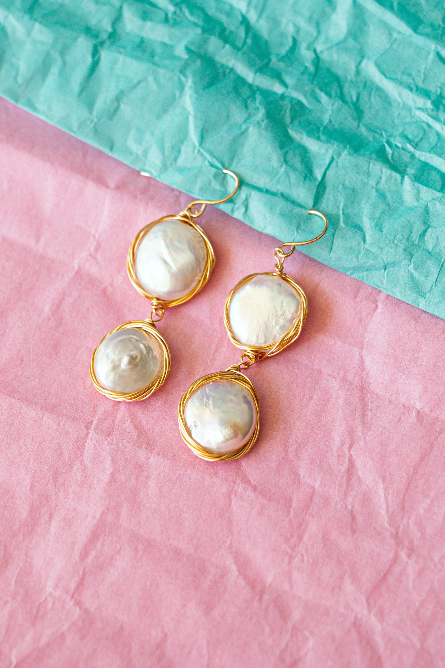 Ivory Pearl Earrings