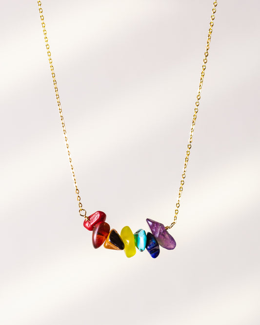 Chakra Horizon Necklace | Gold