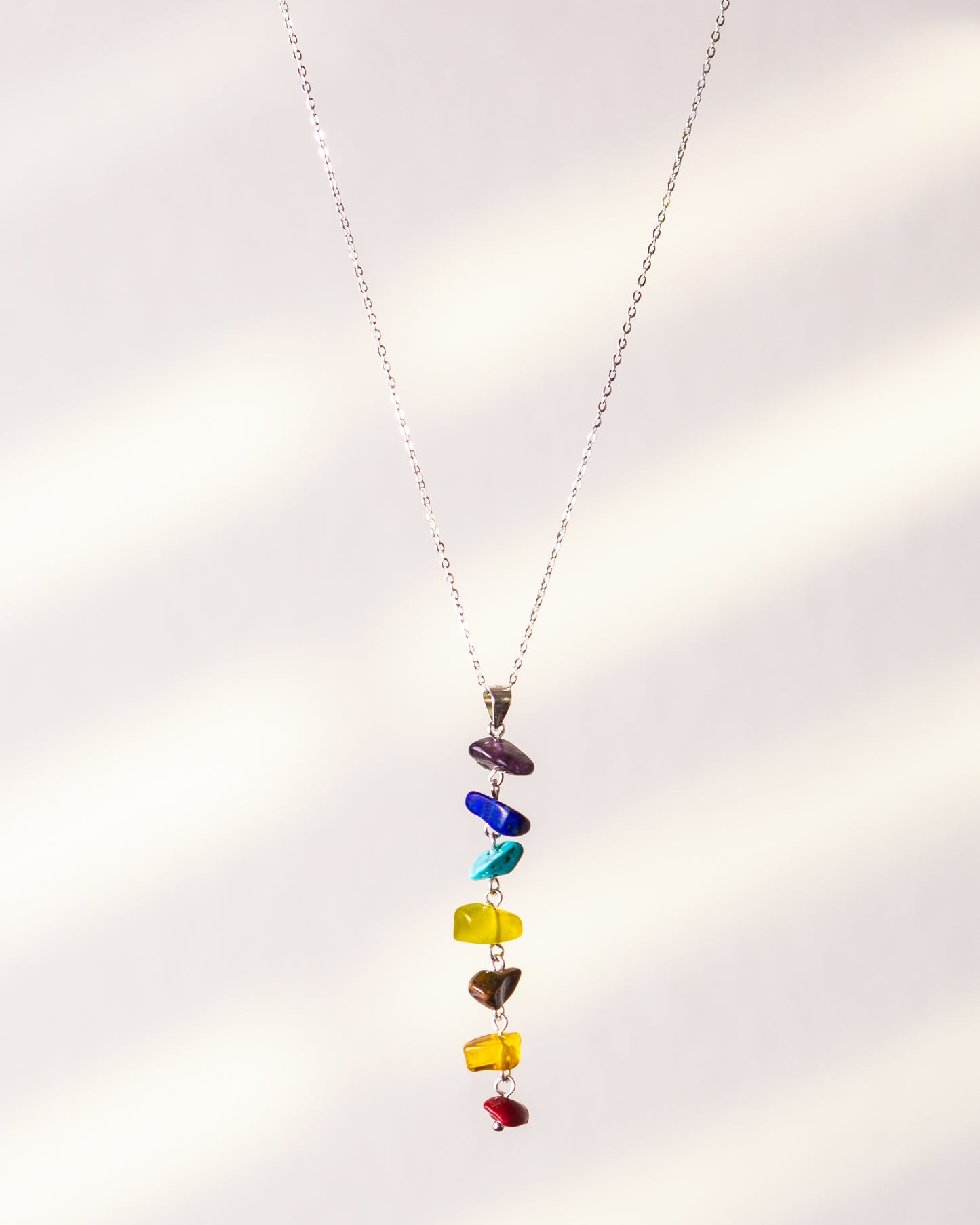 Chakra Alignment Necklace | Silver