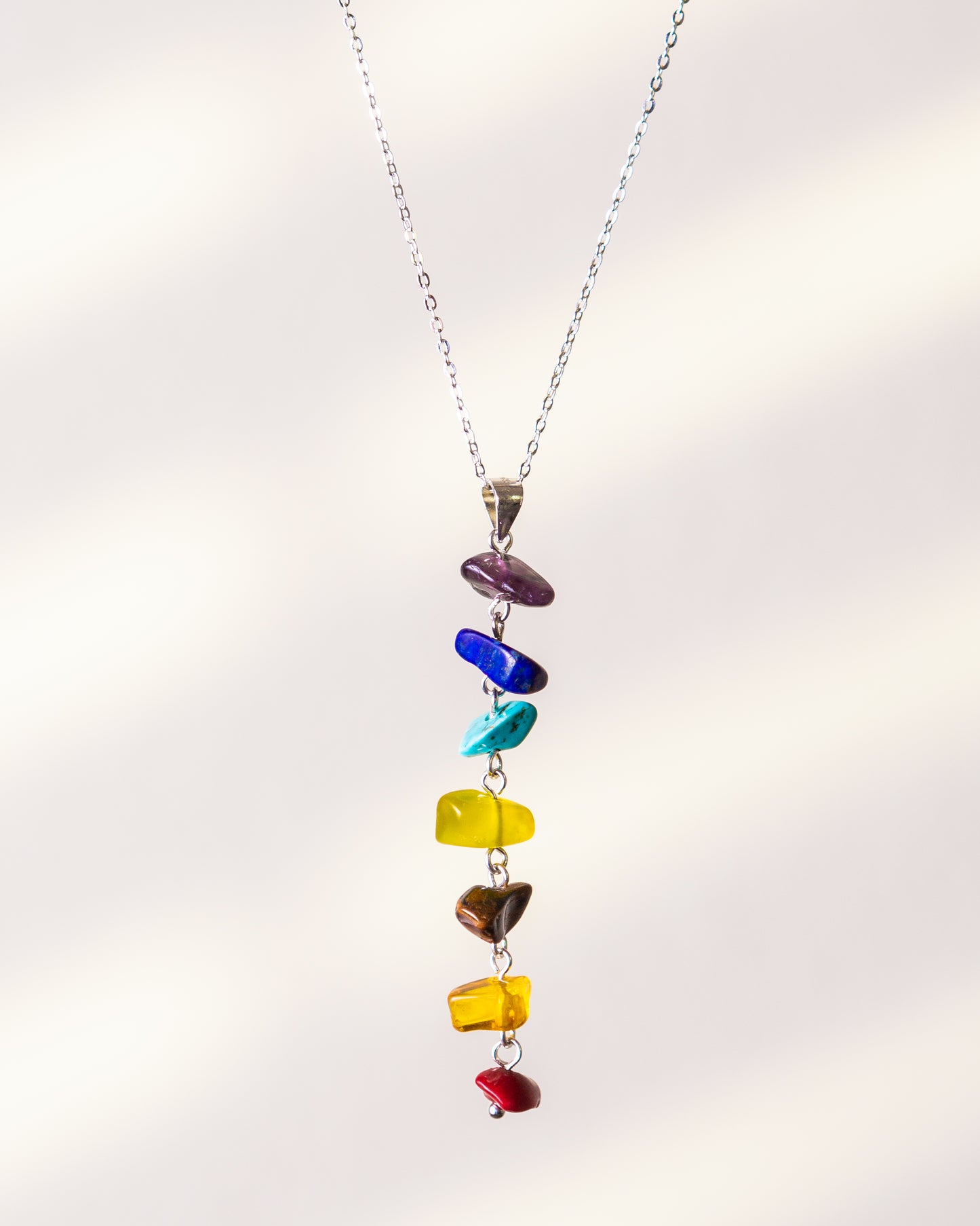 Chakra Alignment Necklace | Silver