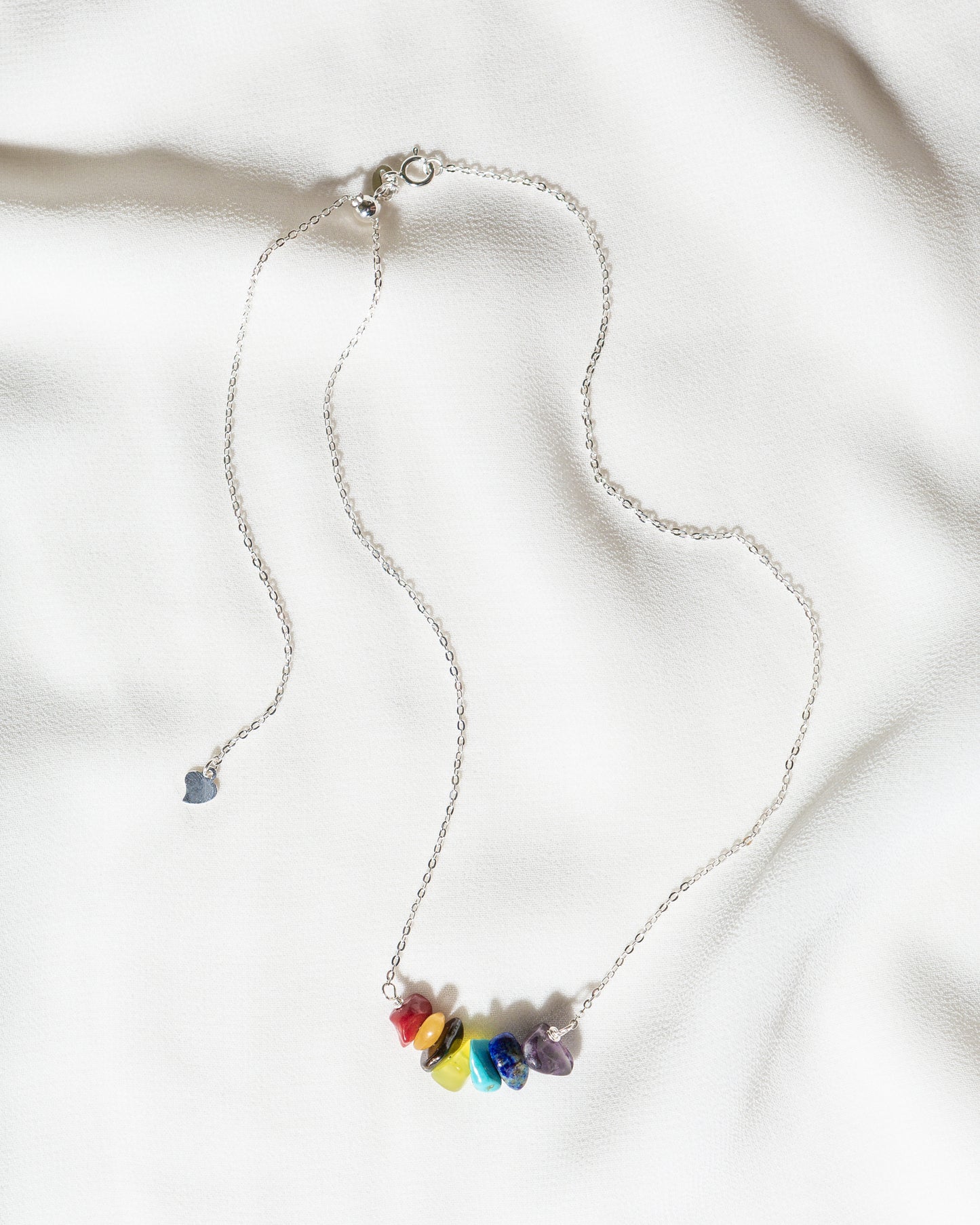 Chakra Horizon Necklace | Silver