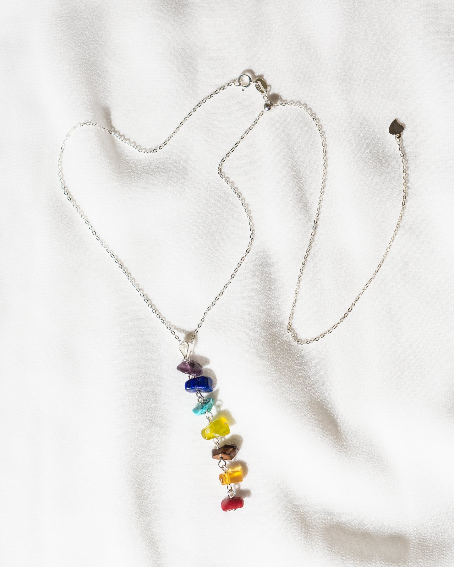 Chakra Alignment Necklace | Silver