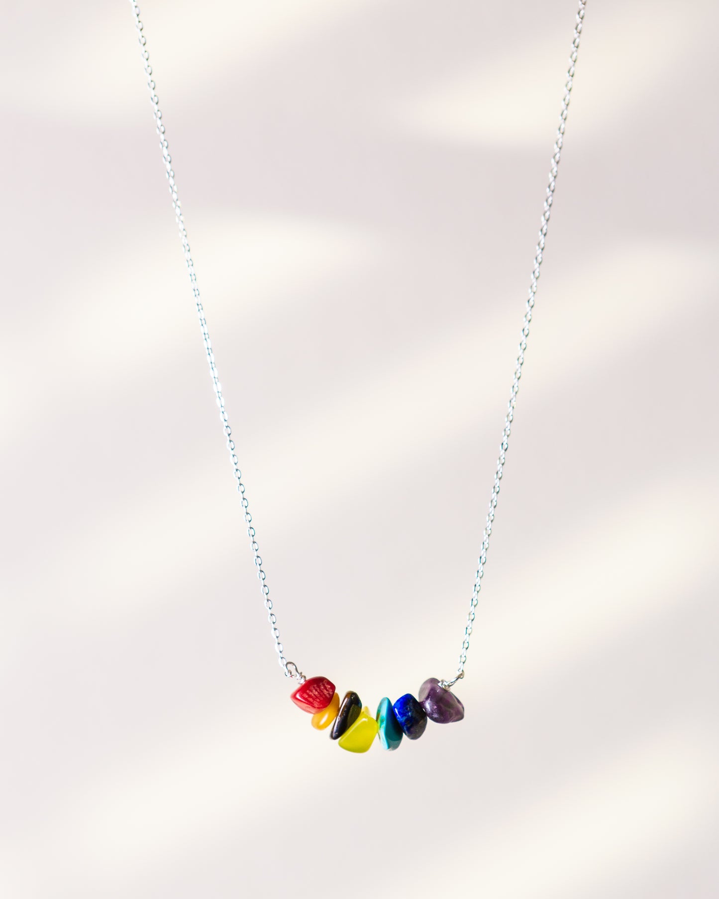 Chakra Horizon Necklace | Silver